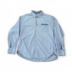 Robert Graham Men's Blue Checkered Shirt